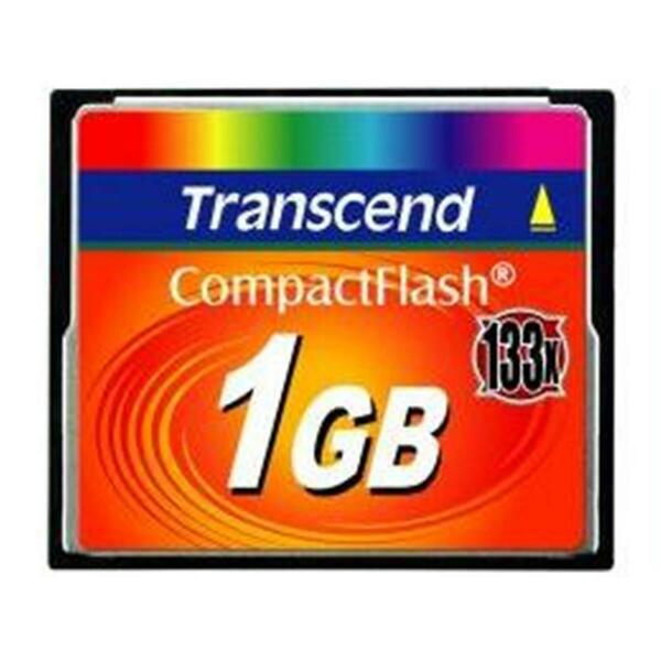 Transcend Information 1Gb Cf Card 133X TS1GCF133